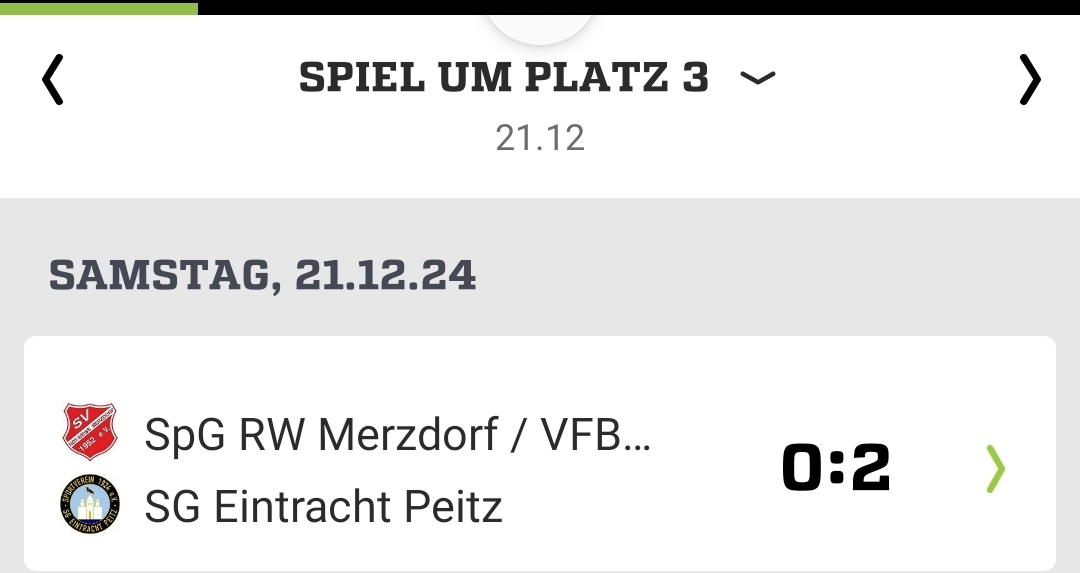 Spiel um Platz 3